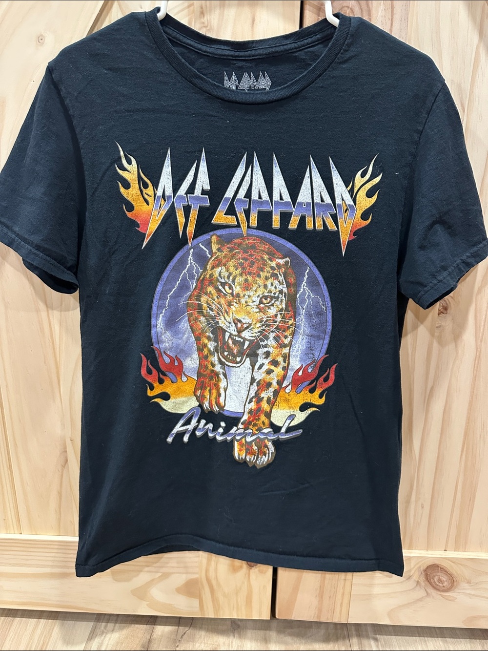 Def Leppard 'Animal' Graphic Tee - Black